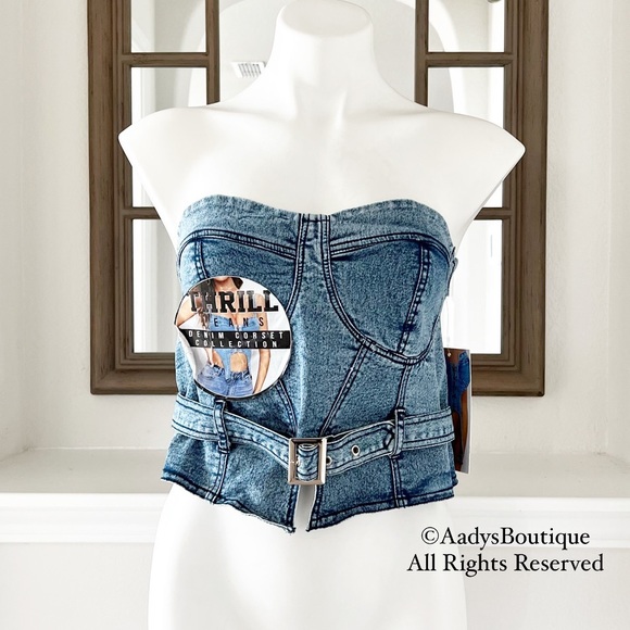 Thrill | Tops | Nwt Thrill Jeans Denim 